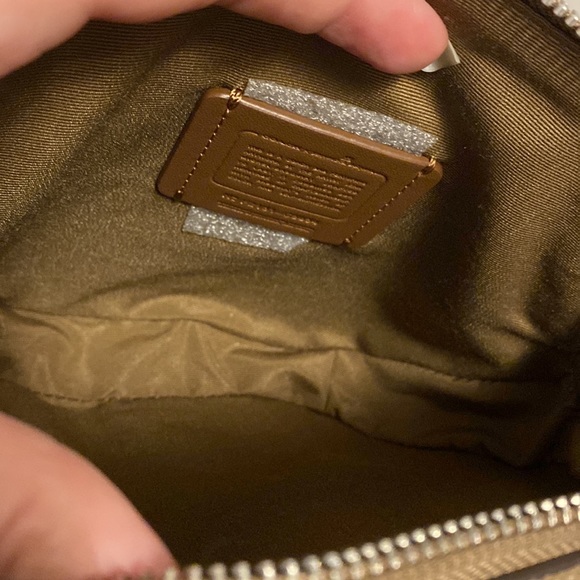 coach hexagonal crossbody